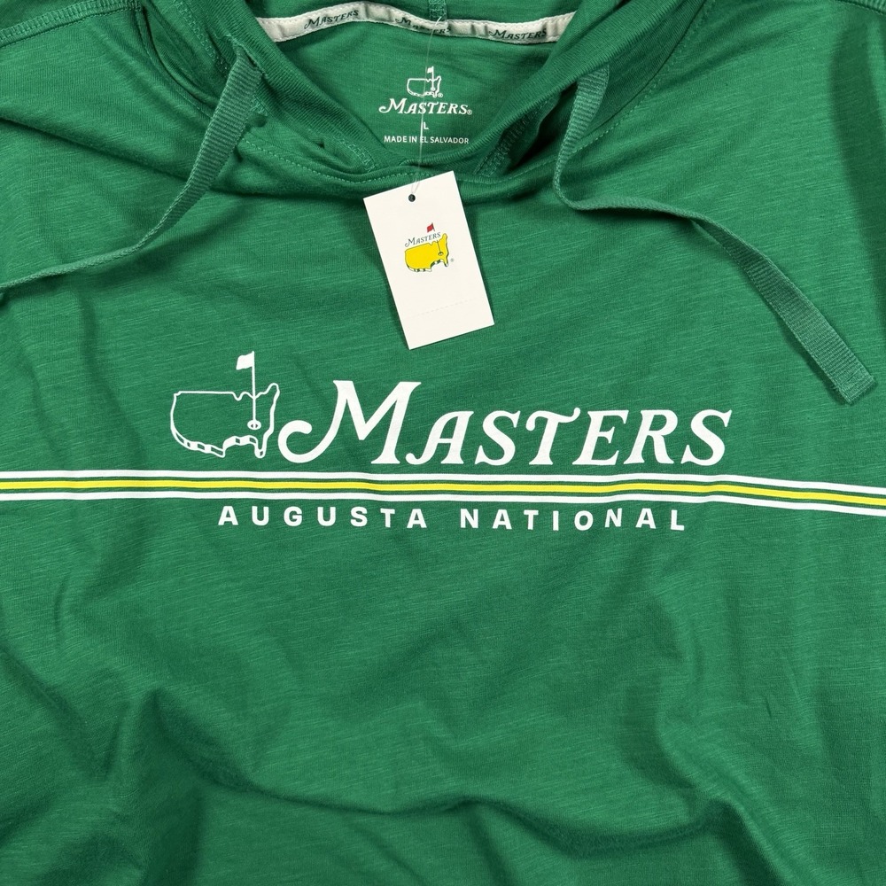 NWT 2025 Masters Augusta National Golf Tournament Mens Large Lightweight Hoodie